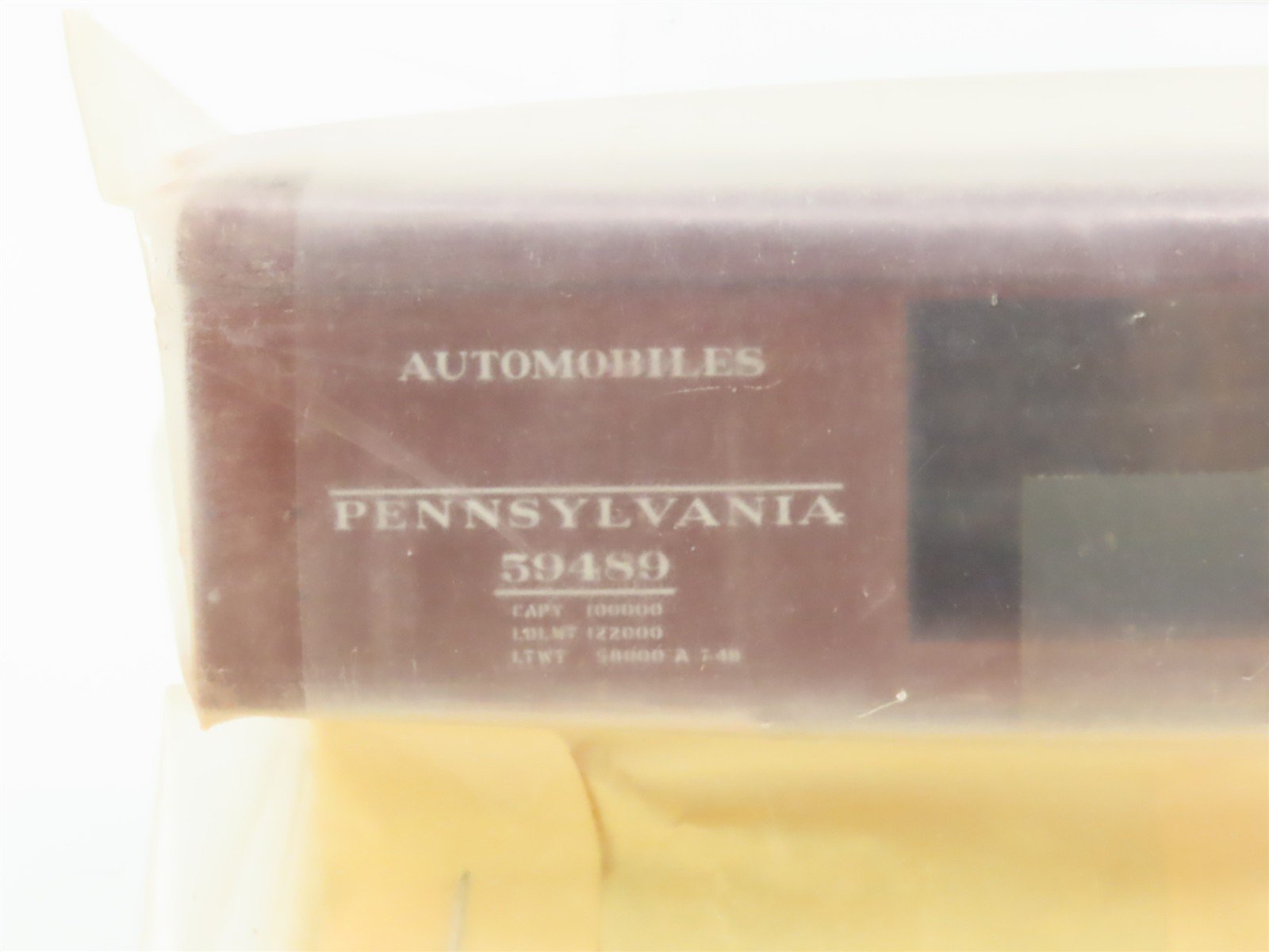 HO Scale Athearn Metal Line Kit 1-333 PRR Pennsylvania 50' Box Car #59489 Sealed