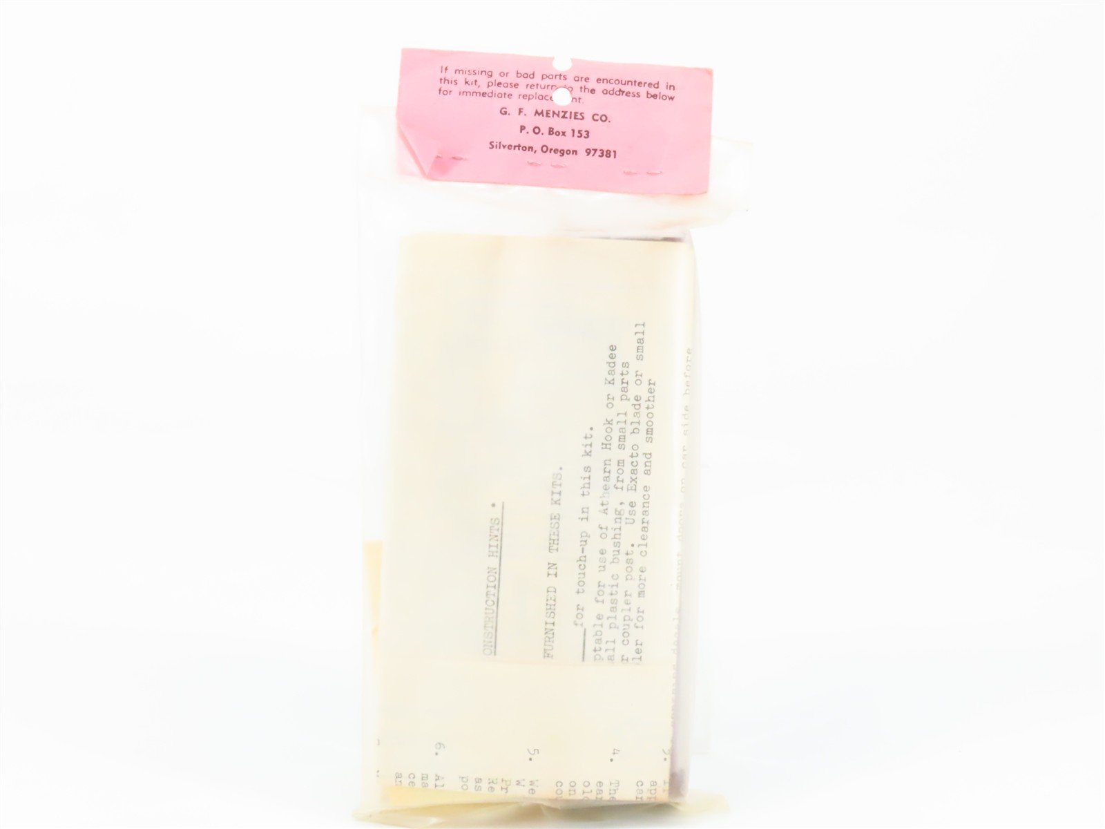 HO Scale Athearn Metal Line Kit 1-333 PRR Pennsylvania 50' Box Car #59489 Sealed