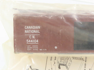 HO Athearn Metal Line Kit 4-231 CN Canadian National Box Car #544104 - Sealed