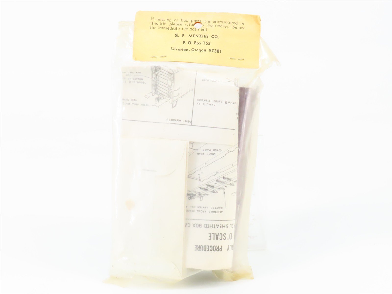 HO Athearn Metal Line Kit 4-231 CN Canadian National Box Car #544104 - Sealed