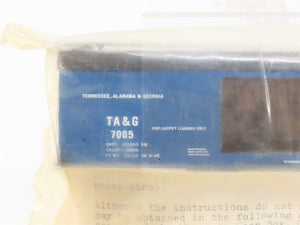HO Scale Athearn Metal Line Kit 1-335 TA&G Tag Route Box Car #7005 - Sealed
