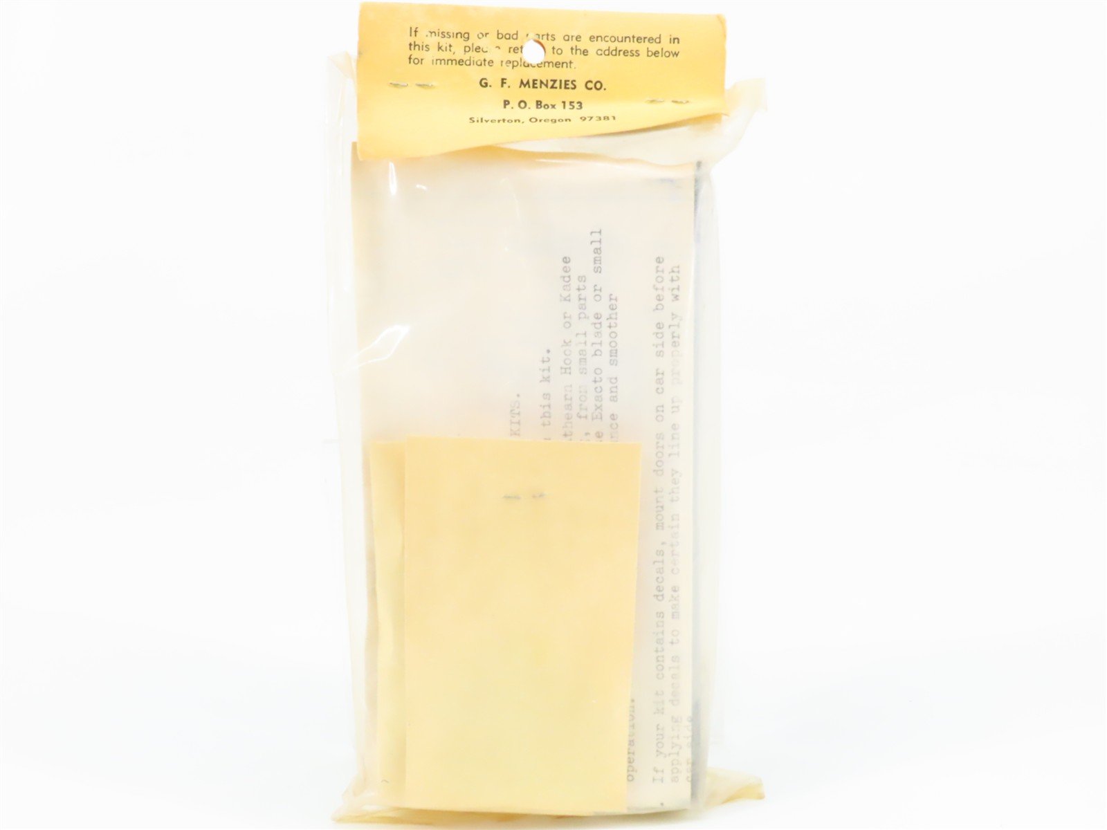 HO Scale Athearn Metal Line Kit 1-335 TA&G Tag Route Box Car #7005 - Sealed