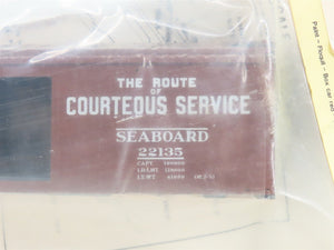 HO Scale Athearn Metal Line Kit SAL Seaboard Air Line 40' Box Car #22135 -Sealed