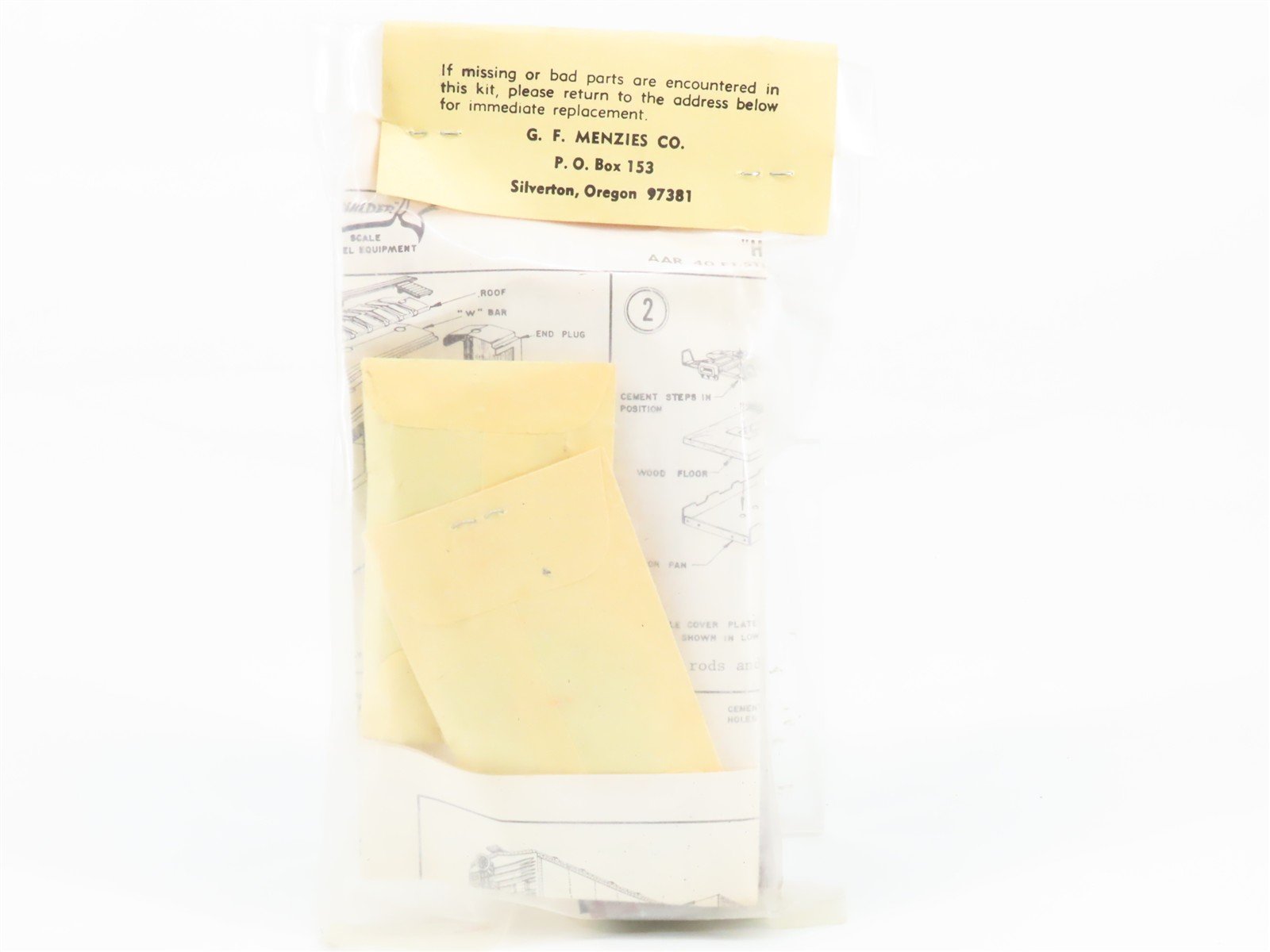 HO Scale Athearn Metal Line Kit SAL Seaboard Air Line 40' Box Car #22135 -Sealed