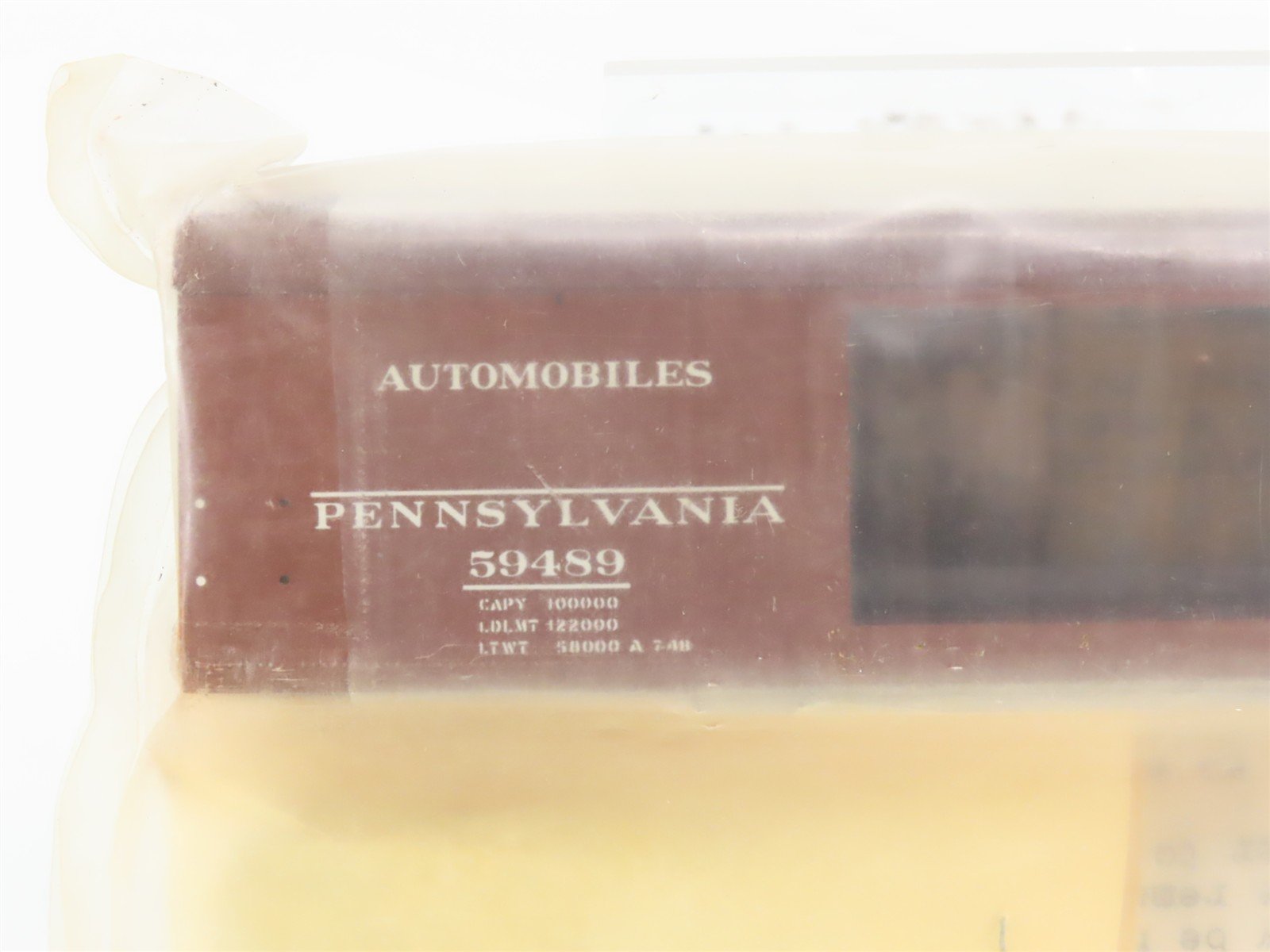 HO Scale Athearn Metal Line Kit 1-333 PRR Pennsylvania 50' Box Car #59489 Sealed