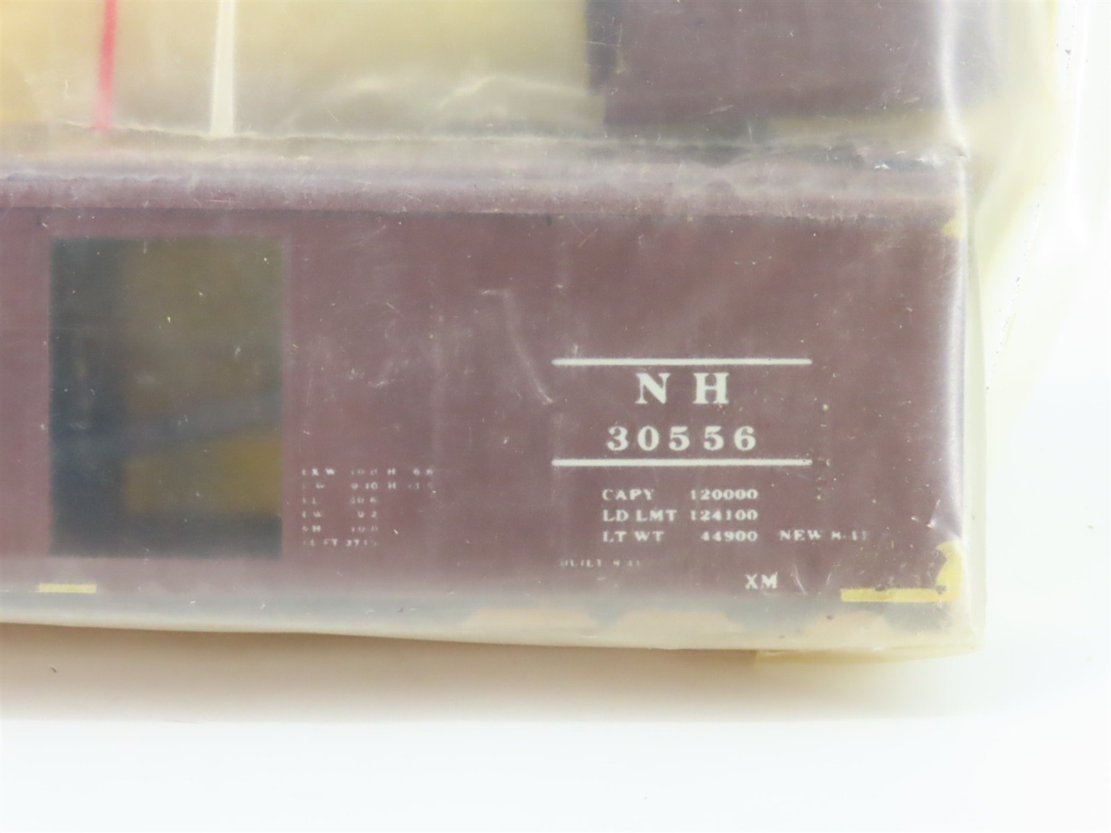 HO Scale Athearn Metal Line Kit 4-244 Brass NH New Haven Box Car #30556 - Sealed