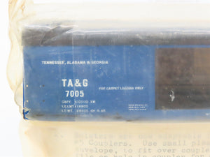 HO Athearn Metal Line Kit 1-335 TA&G Tag Route Double Door Box Car #7005 -Sealed