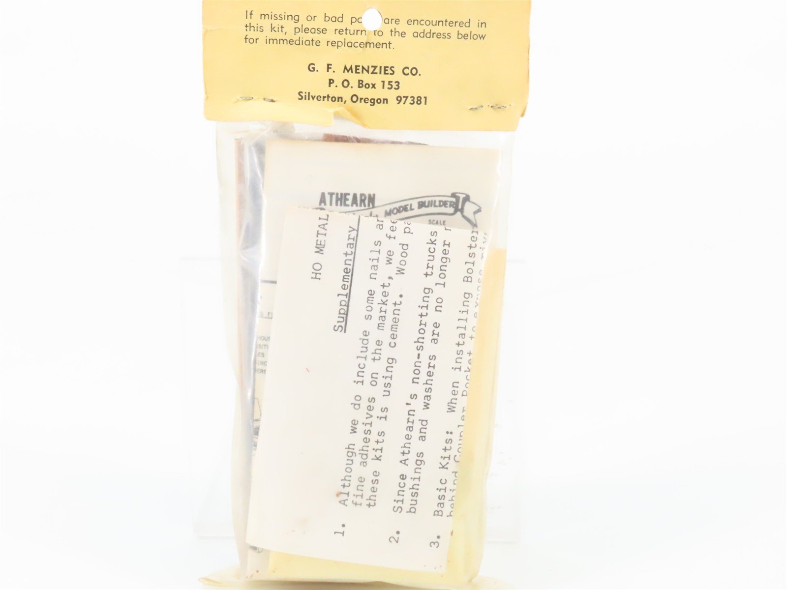 HO Athearn Metal Line Kit H-251 SP Southern Pacific Overnight Box Car - Sealed