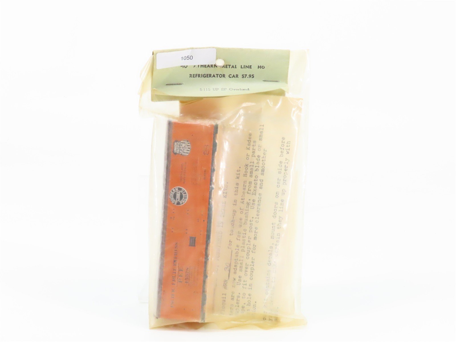 HO Athearn Metal Line Kit 5-115 PFE Pacific Fruit Express Reefer #45578 - Sealed