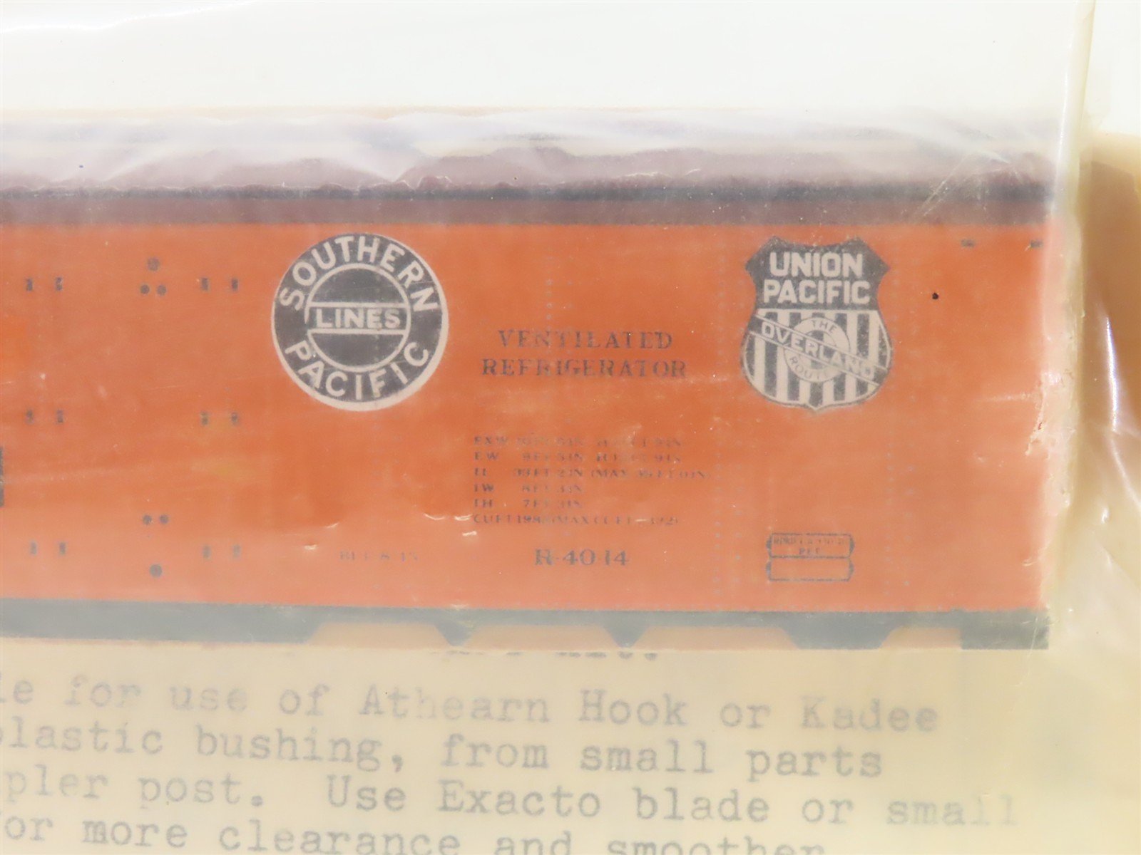 HO Athearn Metal Line Kit 5-115 PFE Pacific Fruit Express Reefer #45578 - Sealed