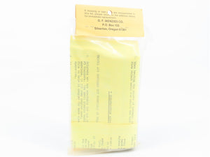 HO Scale Athearn Metal Line Kit 4-240/P Brass Undecorated Box Car - Sealed