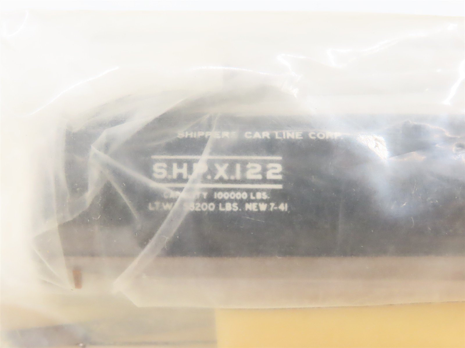 HO Athearn Metal Line Kit A-515 SHPX Shippers Triple Dome Tank Car #122 - Sealed