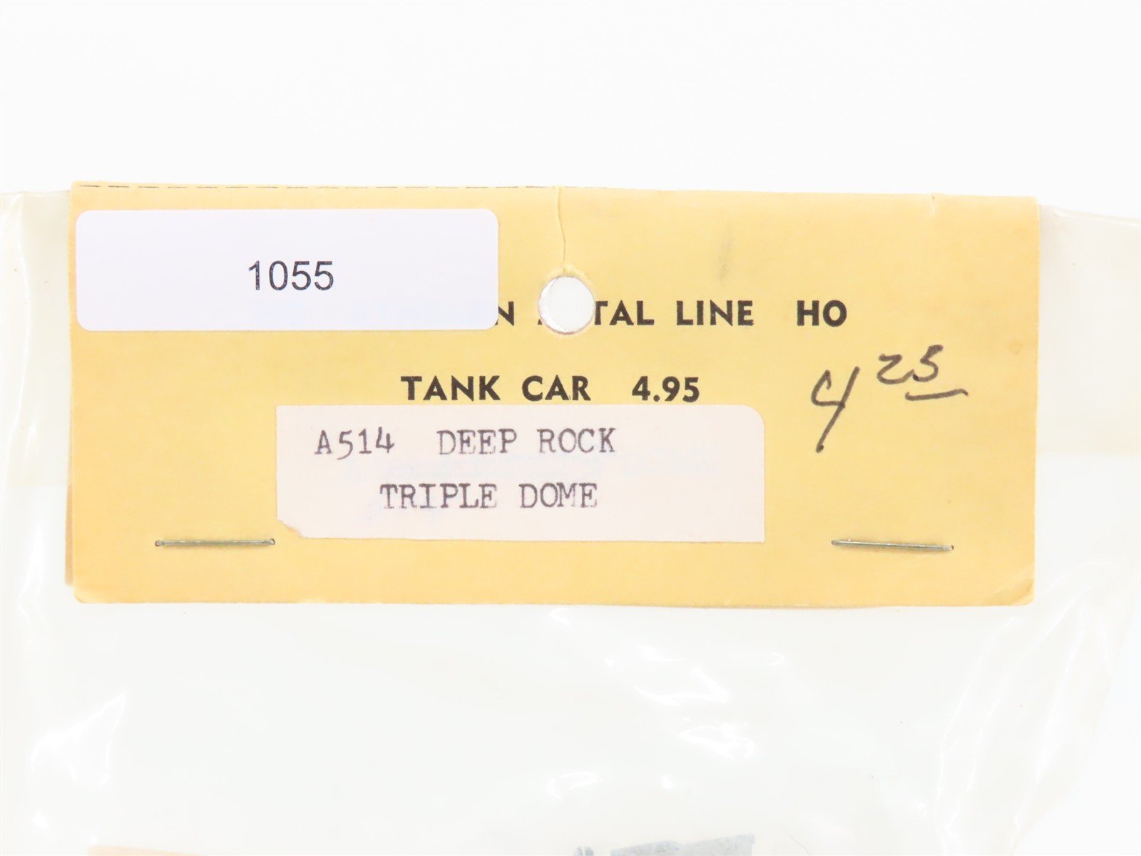 HO Athearn Metal Line Kit A514 DRX Deep Rock Triple Dome Tank Car #2100 - Sealed