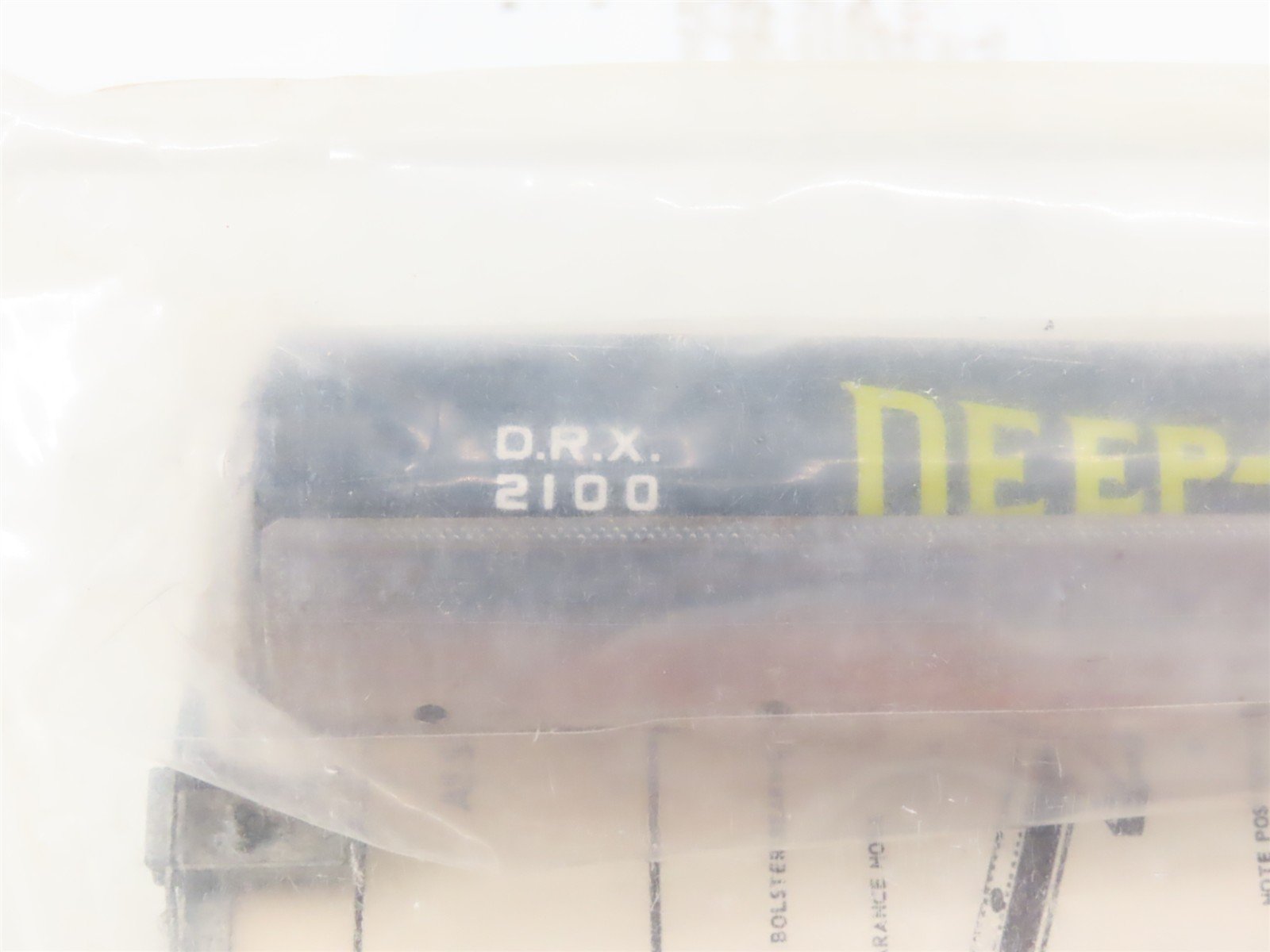 HO Athearn Metal Line Kit A514 DRX Deep Rock Triple Dome Tank Car #2100 - Sealed