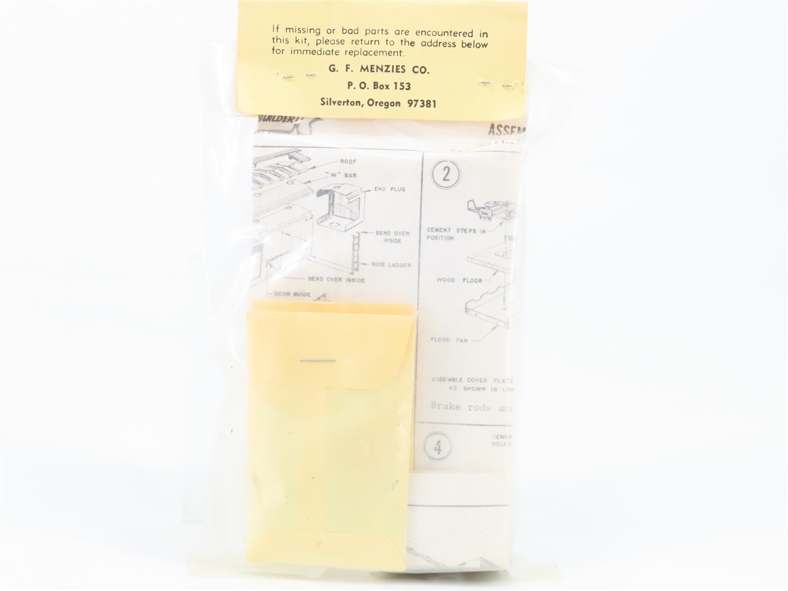HO Scale Athearn Metal Line Kit 4-233 GN Great Northern 40' Box Car #2526 Sealed