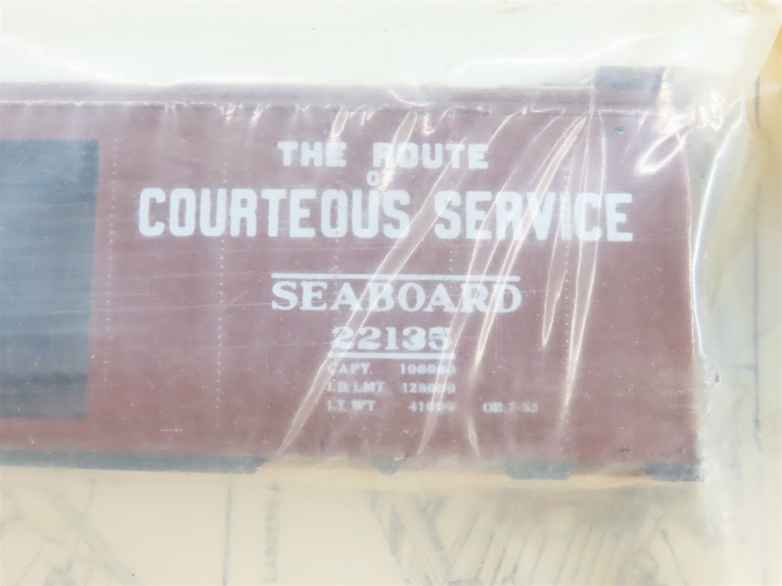 HO Athearn Metal Line Kit 4-233 SAL Seaboard Air Line 40' Box Car #22135 -Sealed