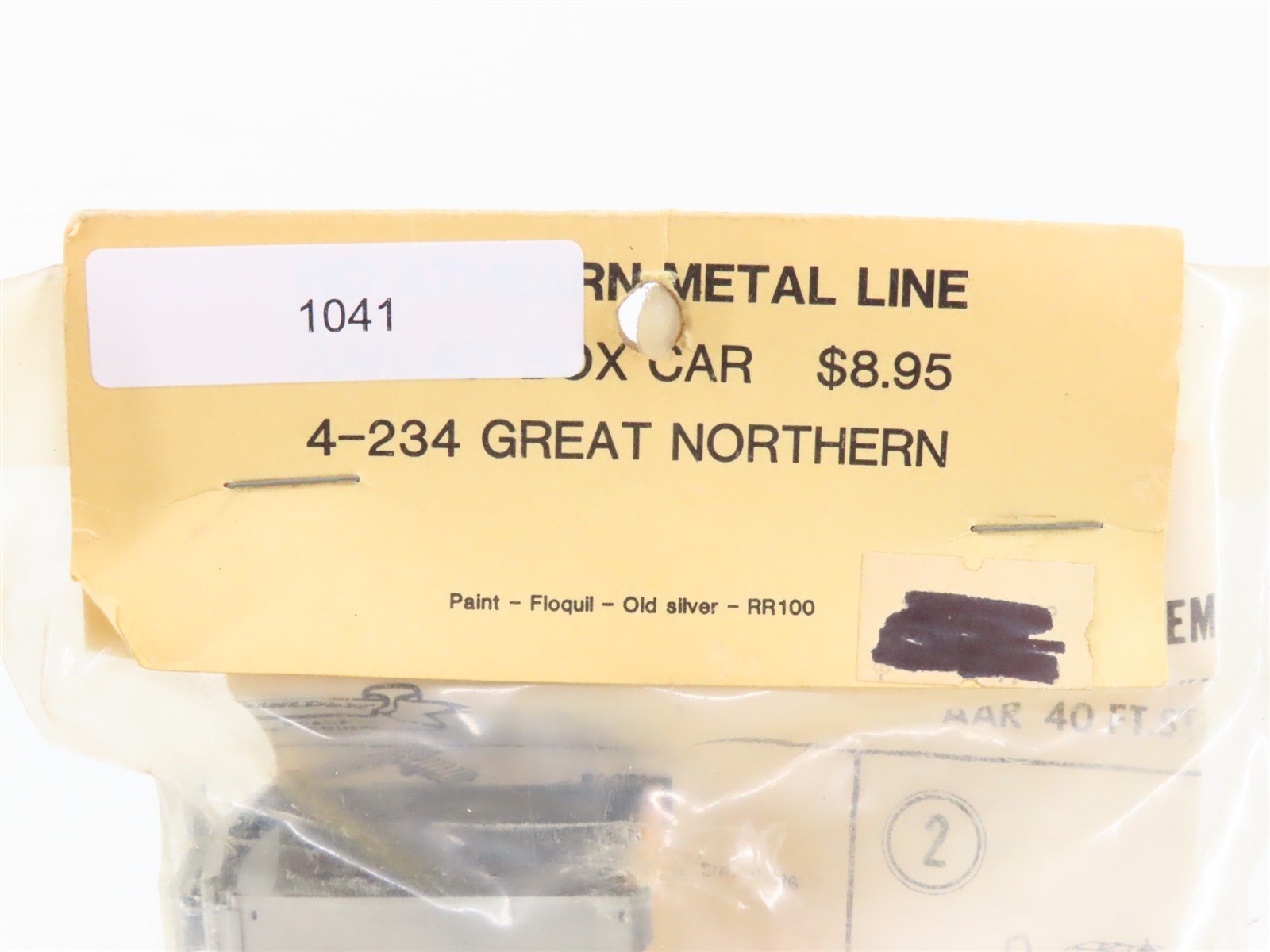 HO Athearn Metal Line Kit 4-234 GN Great Northern 40' Box Car #2526 - Sealed