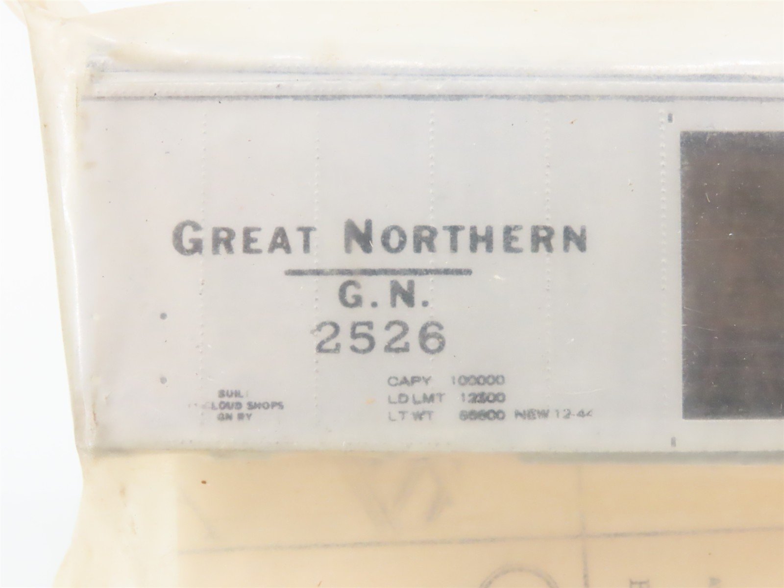 HO Athearn Metal Line Kit 4-234 GN Great Northern 40' Box Car #2526 - Sealed