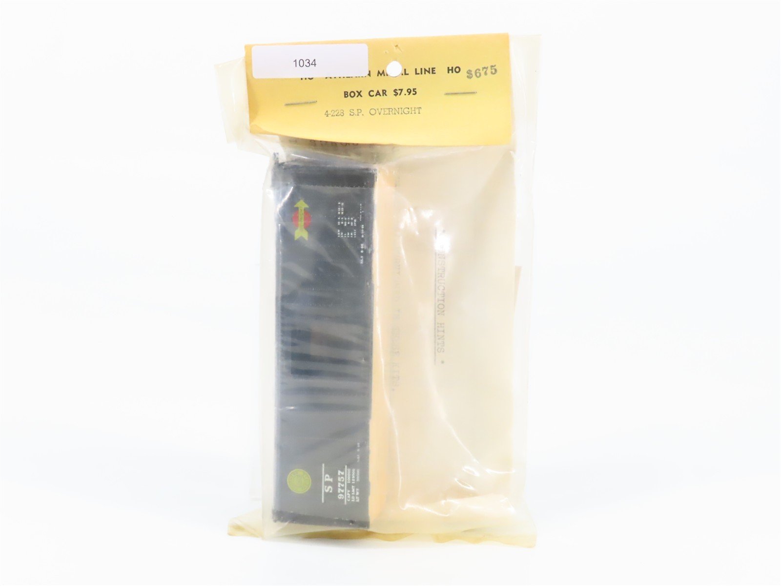 HO Scale Athearn Metal Line Kit 4-228 SP Overnight Box Car #97757 - Sealed