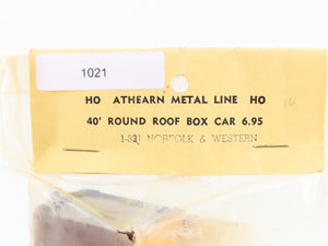 HO Scale Athearn Metal Line Kit 1-321 N&W Norfolk & Western 40' Box Car #49206