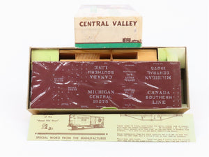 HO Scale Central Valley Kit B-93 MCRR Michigan Central Old Timer Box Car #19275