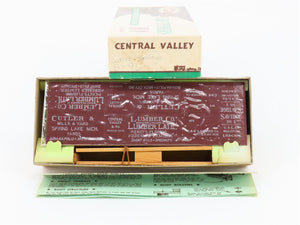 HO Scale Central Valley Kit B-96 C&S Cutler & Savidge Lumber Co Box Car #1