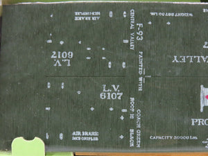 HO Scale Central Valley Kit E-93 LV Lehigh Valley Produce Reefer #6107
