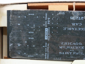 HO Central Valley Kit F-94 CM&STP Chicago Milwaukee & St Paul Reefer #27238