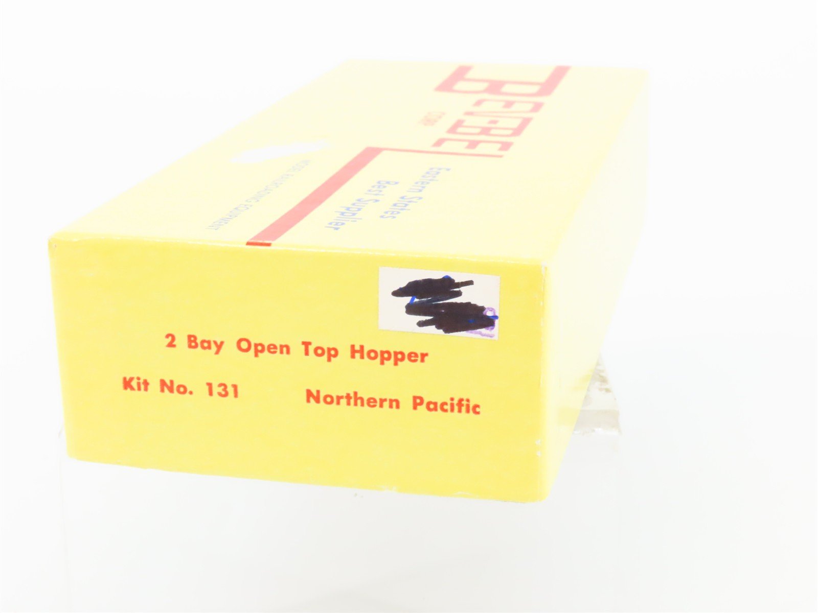 HO Scale Bev-Bel Kit 131 NP Northern Pacific Railroad 2-Bay Open Hopper #52017