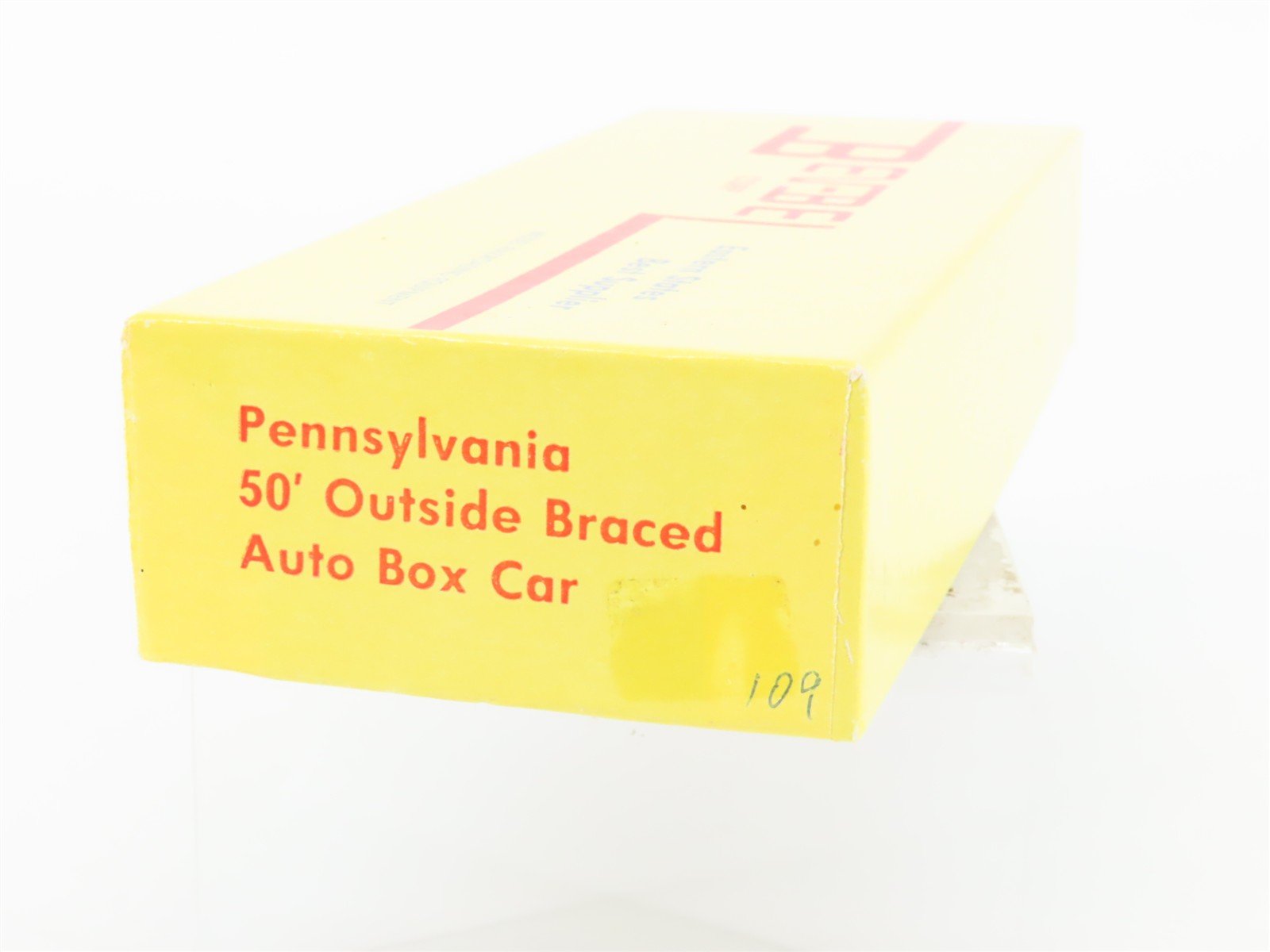 HO Scale Bev-Bel Kit PRR Pennsylvania Railroad 50' Outside Braced Box Car