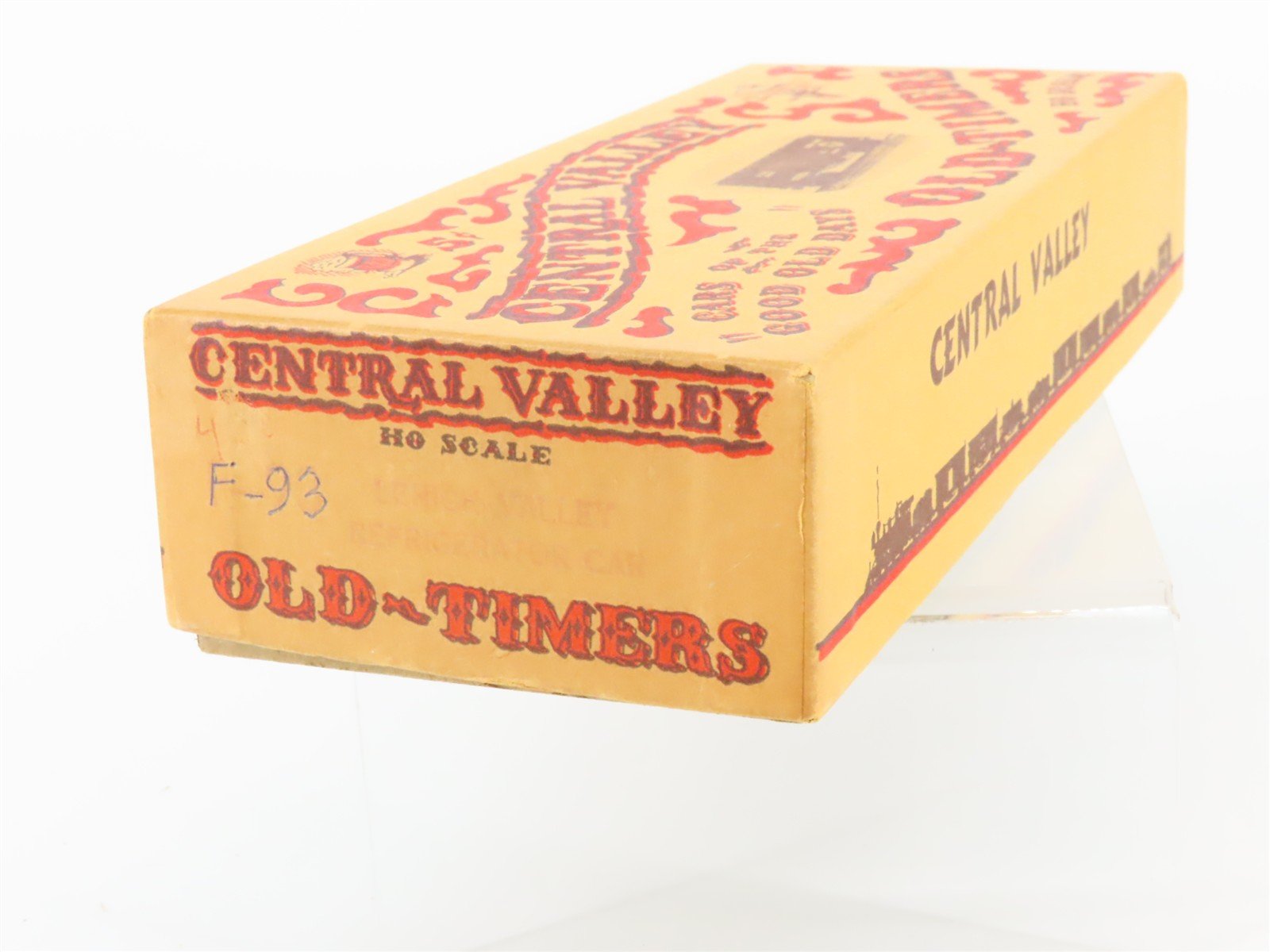 HO Central Valley Kit F-93 LV Lehigh Valley Reefer #6017 Partially Assembled