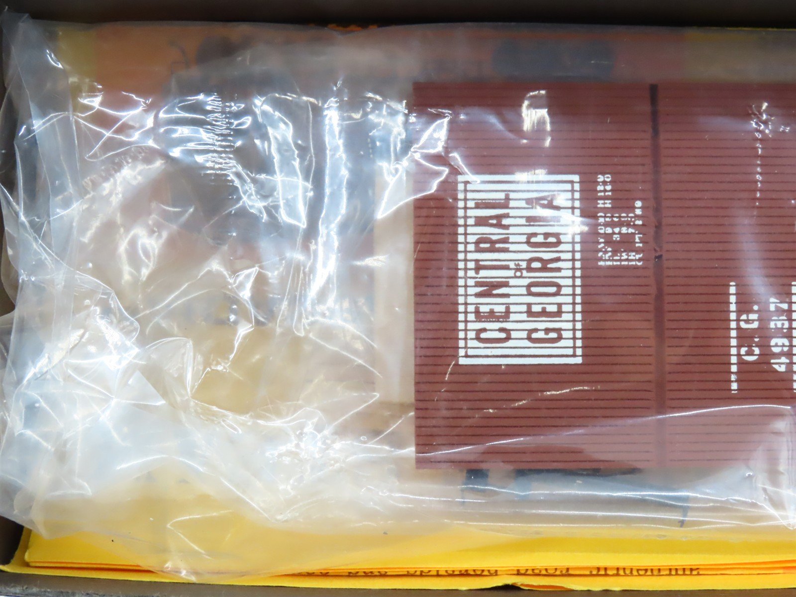HO Scale Olympic Cascadian Kit 109 CG Central of Georgia Railroad Box Car #4937