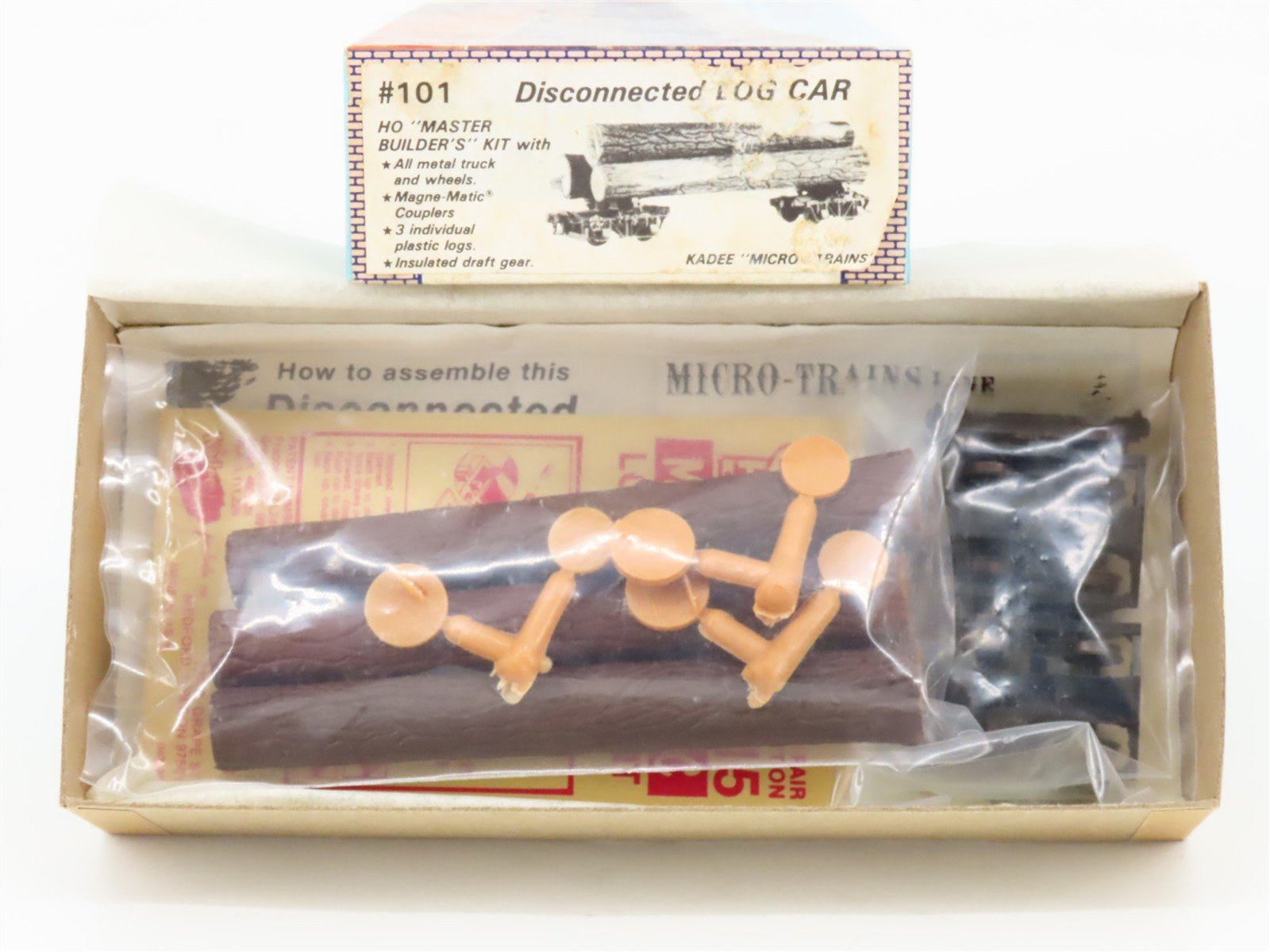 HO Scale Micro-Trains MTL Kit 101 Disconnected Log Car
