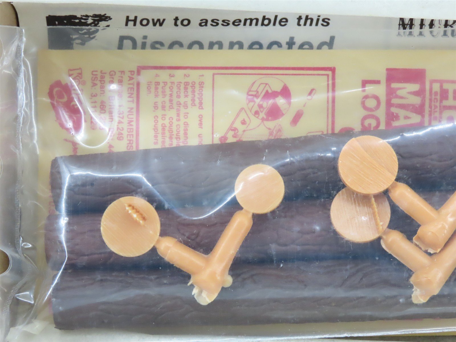 HO Scale Micro-Trains MTL Kit 101 Disconnected Log Car