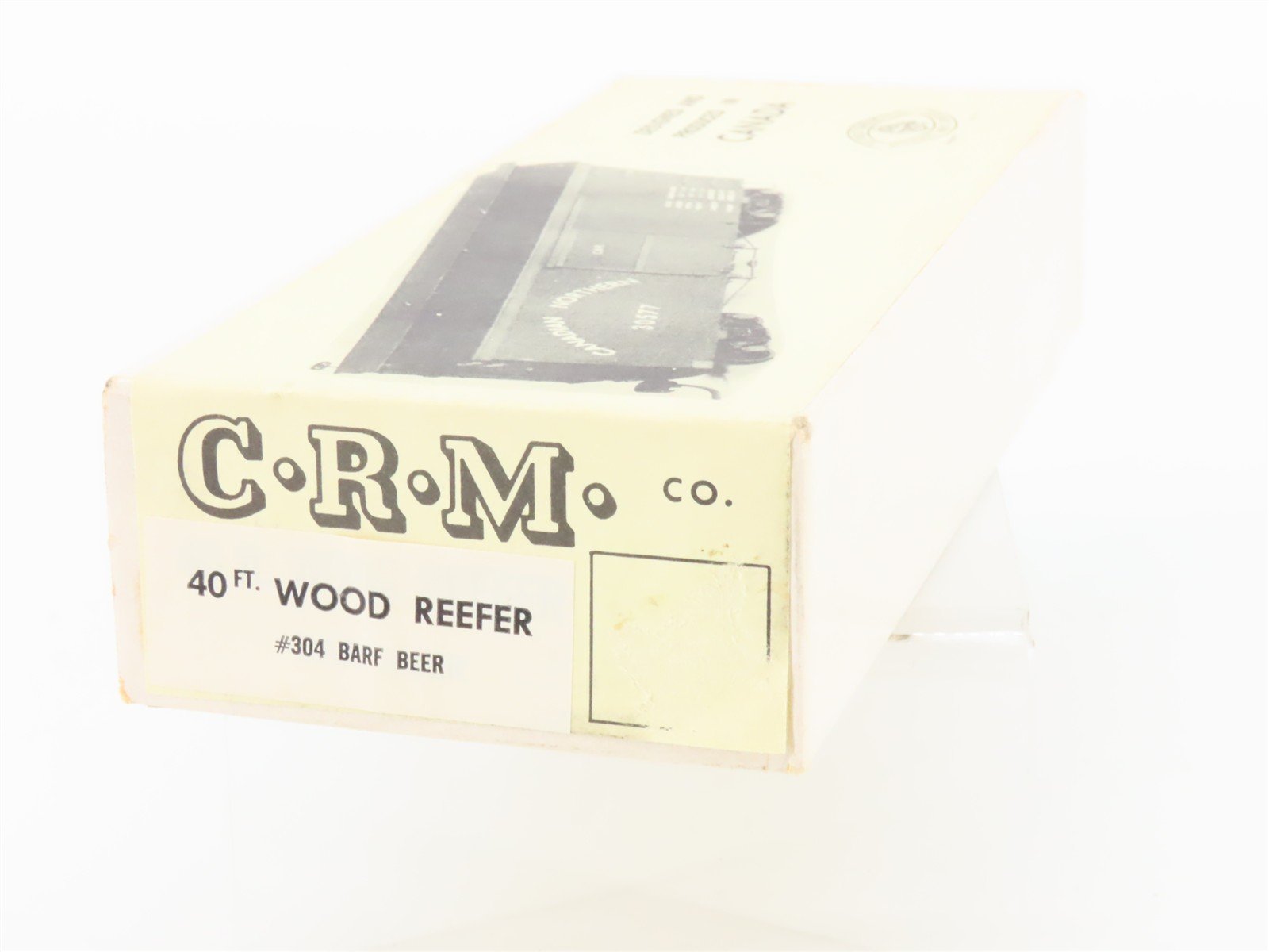 HO Scale CRM Kit #304 BBX Barf Beer 40' Wood Reefer #665