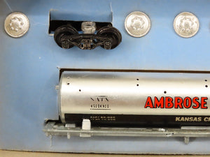 HO Thomas Trains Kit NATX Ambrose Wine Co Tank Car #6303 - Partially Assembled
