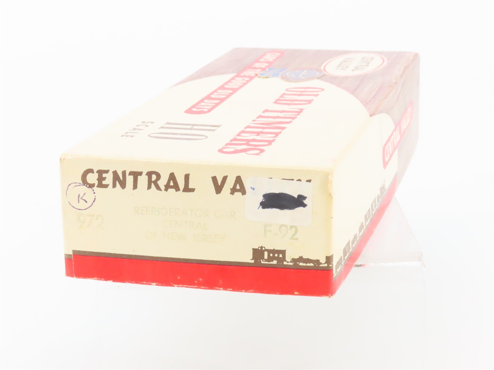 HO Scale Central Valley Kit F-92 Wood CNJ Jersey Central Reefer #175