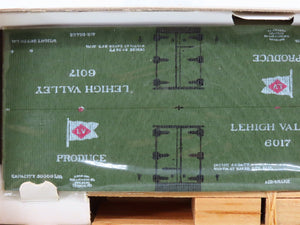 HO Scale Central Valley Kit F-93 LV Lehigh Valley Railroad Reefer #6017