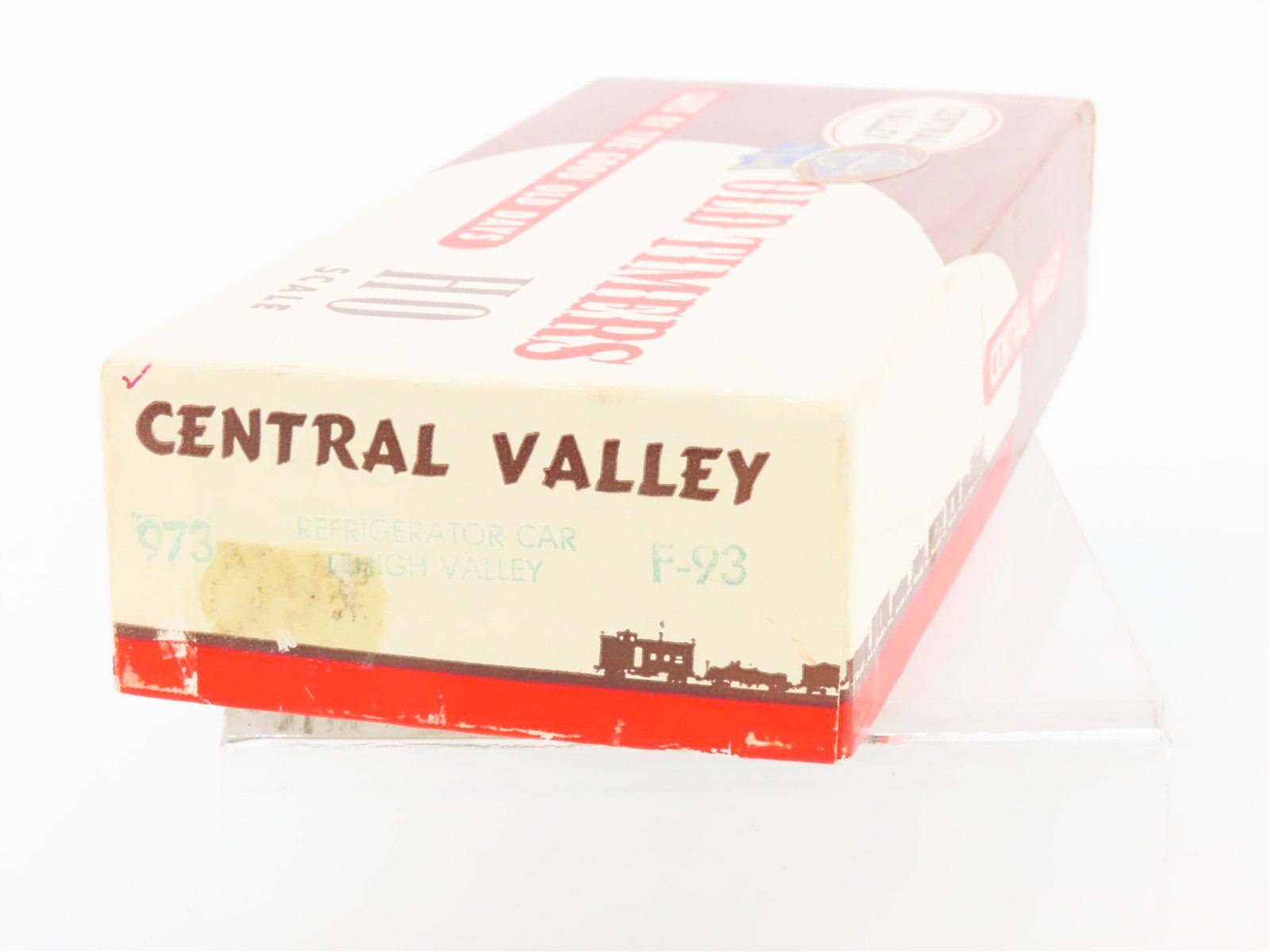 HO Scale Central Valley Kit F-93 LV Lehigh Valley Railroad Reefer #6107