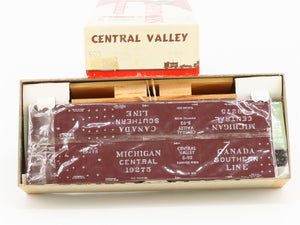 HO Scale Central Valley Kit B-93 MCRR Michigan Central Old Timer Box Car #19275
