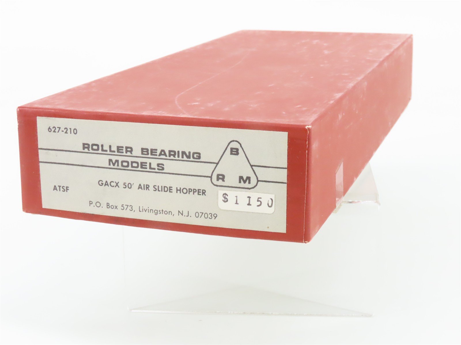 HO Roller Bearing Models RBM Kit 627-210 ATSF Santa Fe Airslide Hopper #310502