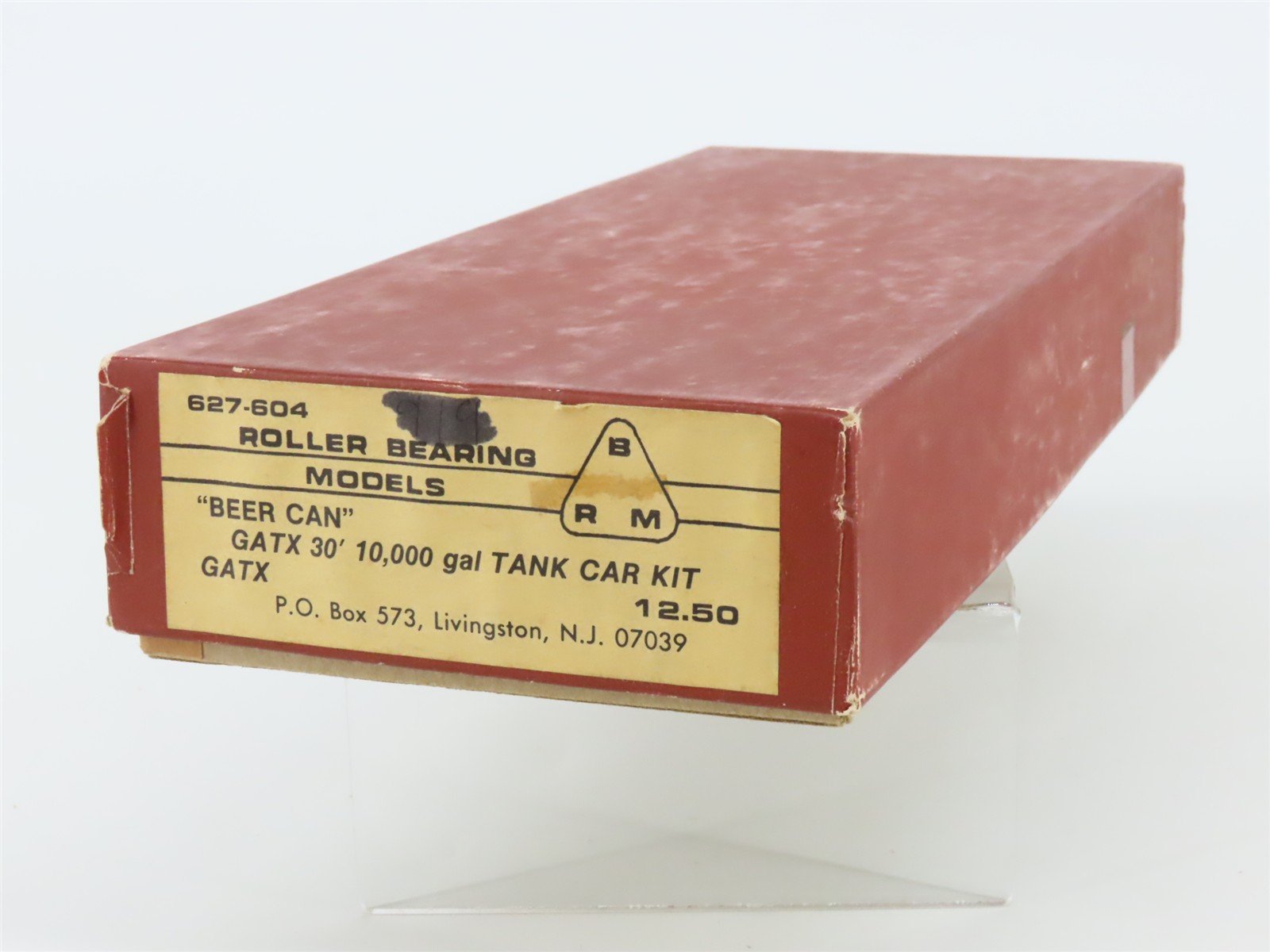 HO Scale Roller Bearing Models RBM Kit 627-604 GATX Beer Can Tank Car #40435