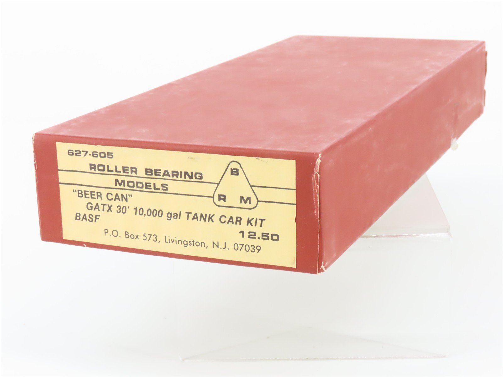 HO Roller Bearing Models RBM Kit 627-605 GATX BASF Wyandotte Beer Can Tank Car