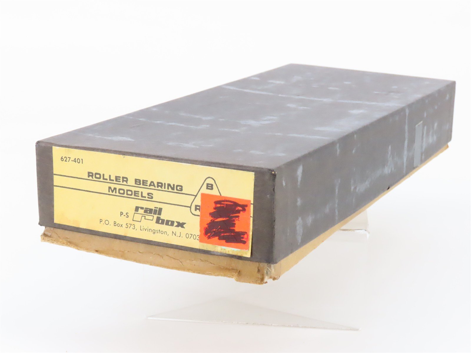 HO Scale Roller Bearing Models RBM Kit 627-401 RBOX Railbox Box Car #14921