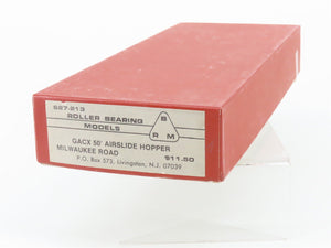 HO Scale Roller Bearing Models RBM Kit 627-213 MILW Milwaukee Road Hopper 109937
