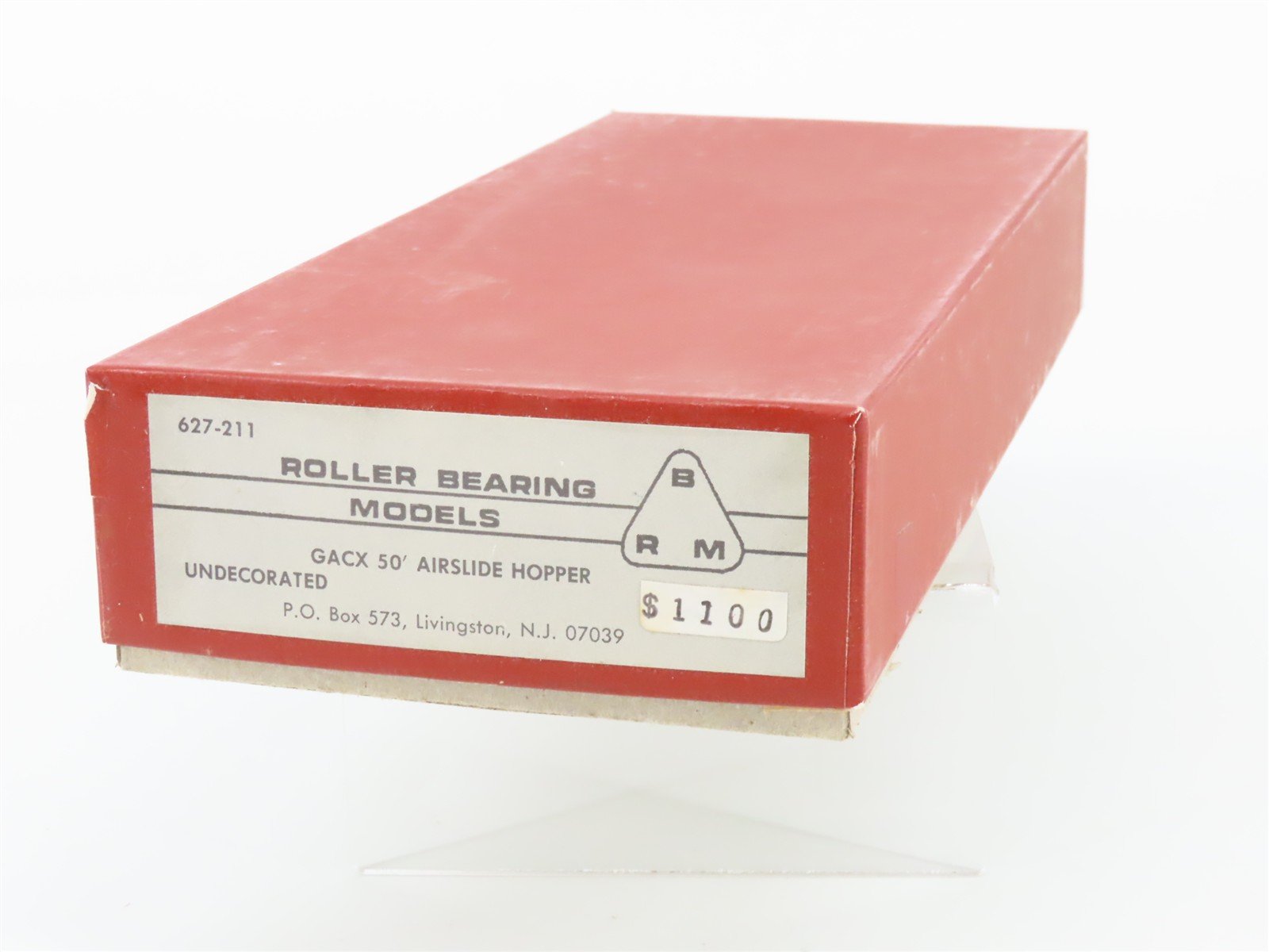 HO Scale Roller Bearing Models RBM Kit 627-211 Undecorated 50' Airslide Hopper