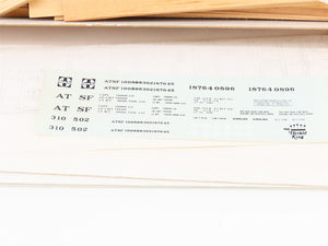 HO Roller Bearing Models RBM Kit 627210 ATSF Santa Fe Airslide Hopper #310502