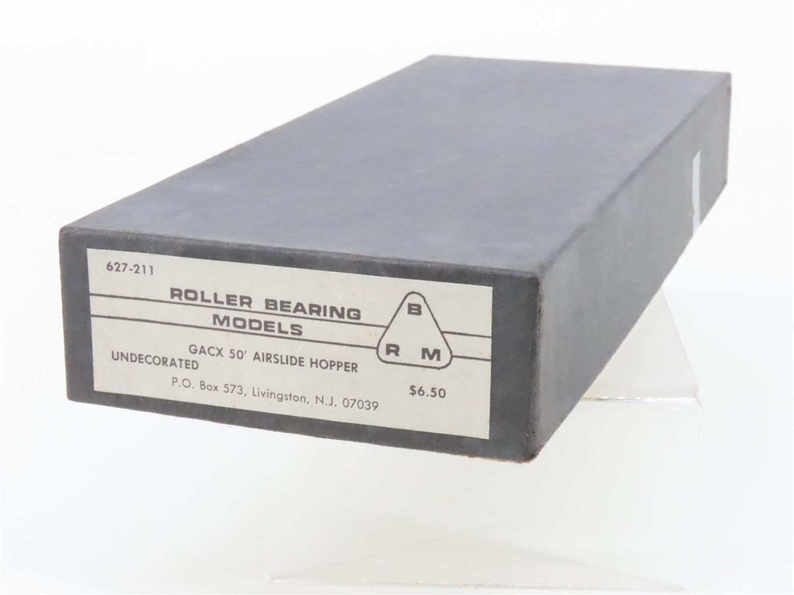 HO Scale Roller Bearing Models RBM Kit 627-211 Undecorated 50' Airslide Hopper