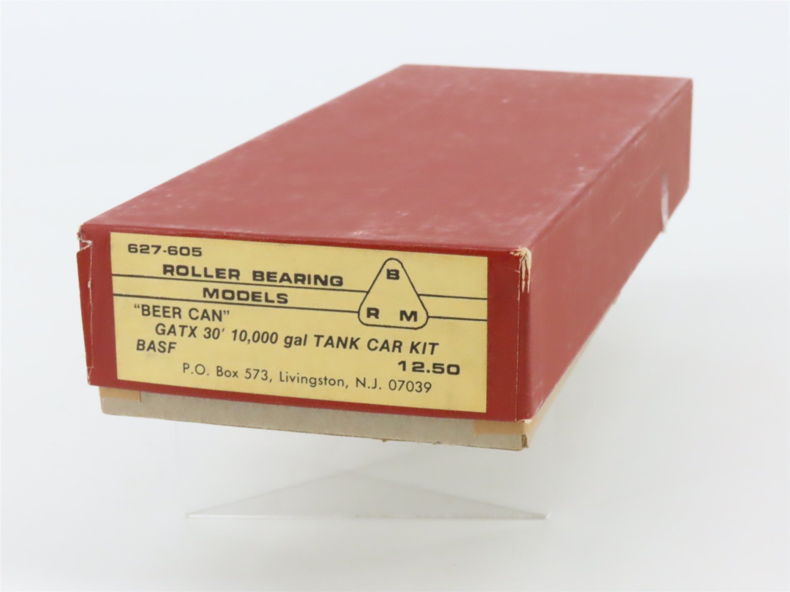 HO Roller Bearing Models RBM Kit 627-605 GATX BASF Wyandotte Beer Can Tank Car
