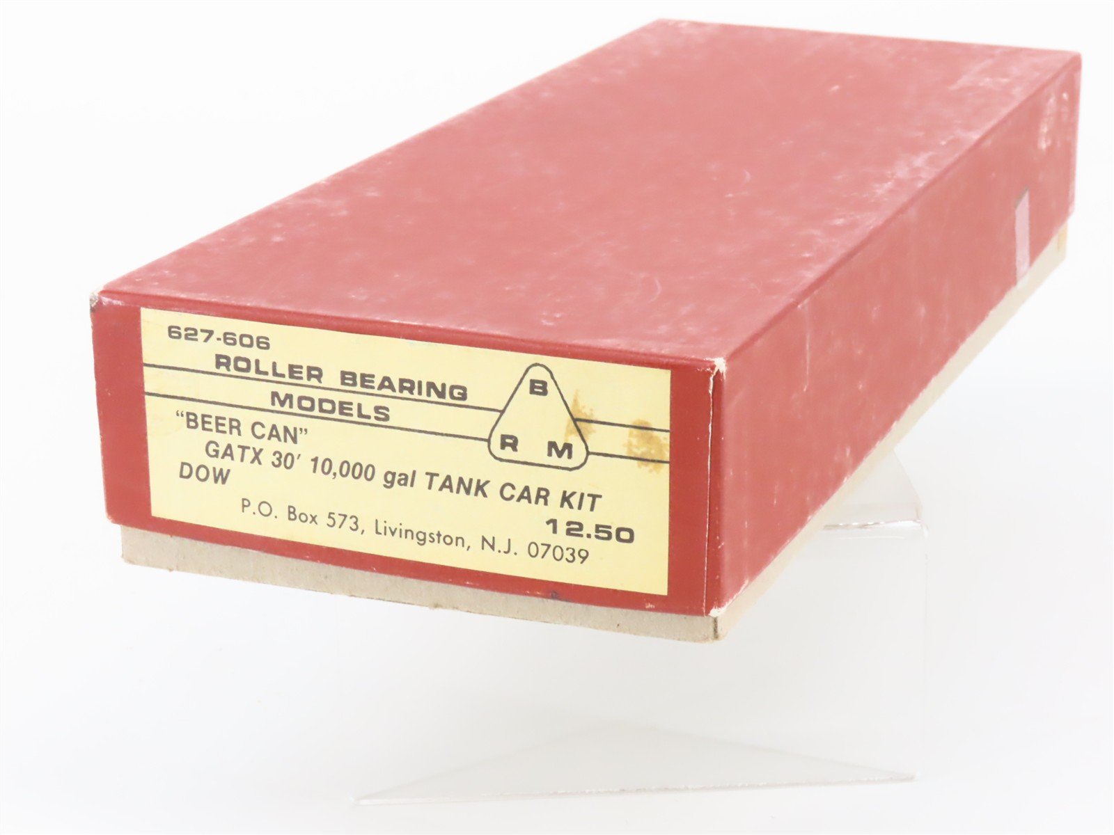 HO Scale Roller Bearing Models RBM Kit 627-606 GATX Dow Beer Can Tank Car